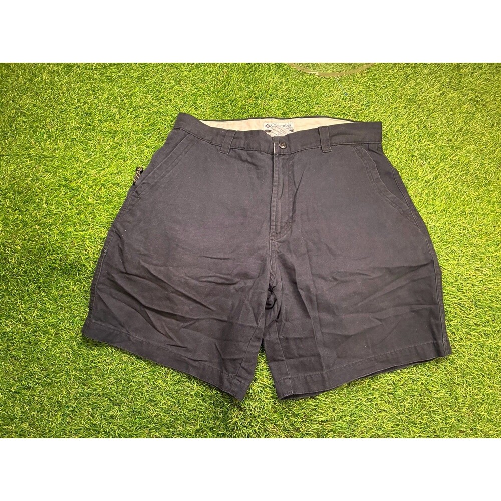 Columbia Sportswear Women’s Black Cotton Blend Bermuda Walking Shorts Size 10